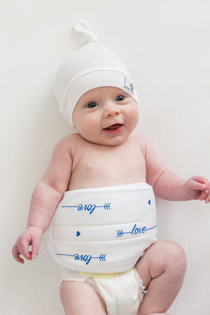 MEMEENO baby belly band for colic, gas, indigestion for boy love him