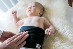 Colic & Gas Relief Baby Belly Band - Noir