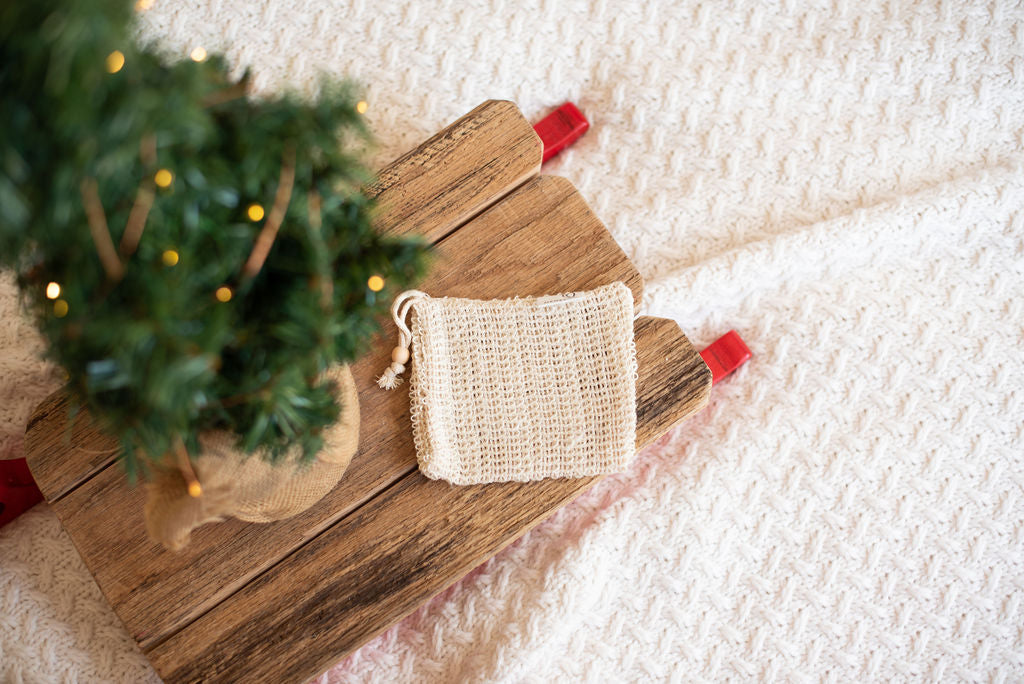 Memeeno Sisal Soap Pouch