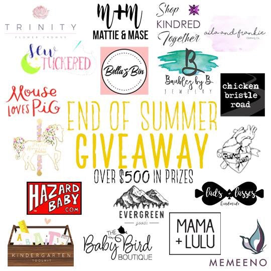 End of Summer Giveaway