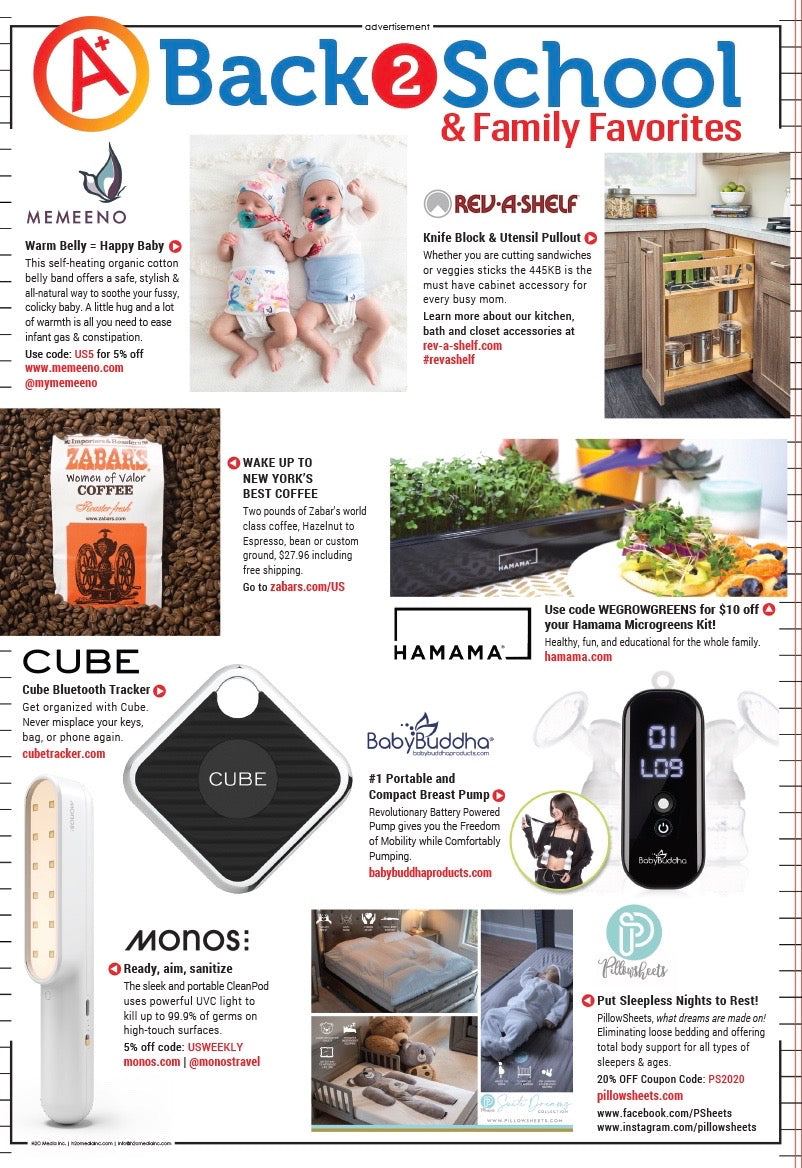 MEMEENO Featured in US Weekly