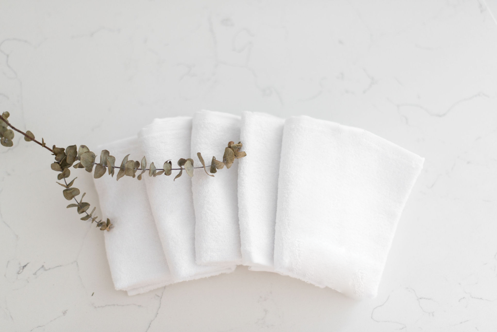 Organic Super Soft Bamboo Washcloths (set of 5)