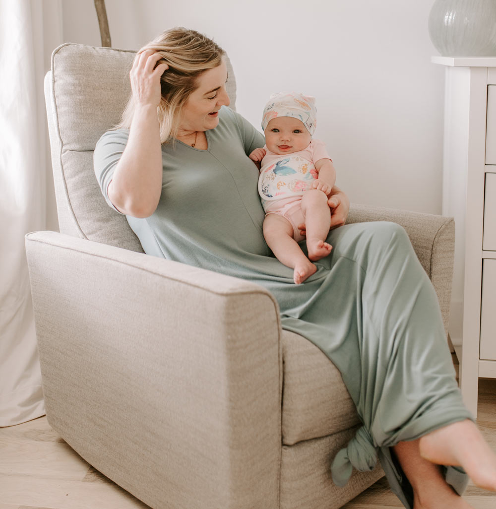 memeeno baby top knot hat aquarelle 