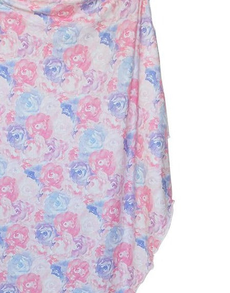 Swaddle & Newborn Blanket - Bouquet - MEMEENO