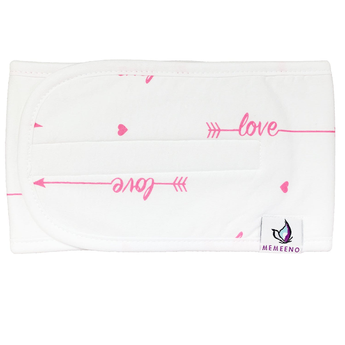 Love Her Belly Band for gas & colic relief pink girl