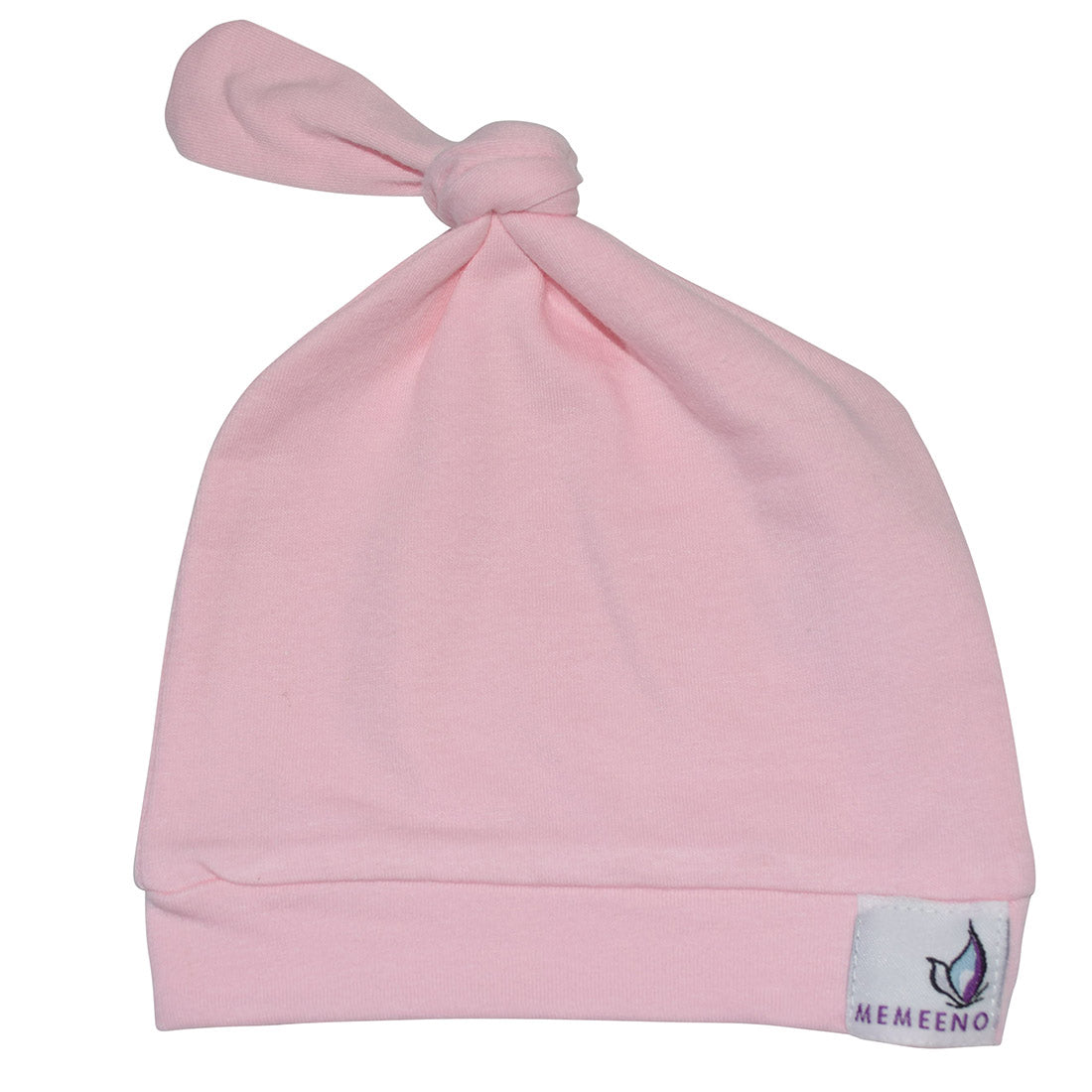 Newborn Top Knot Hat - Sweet Pea