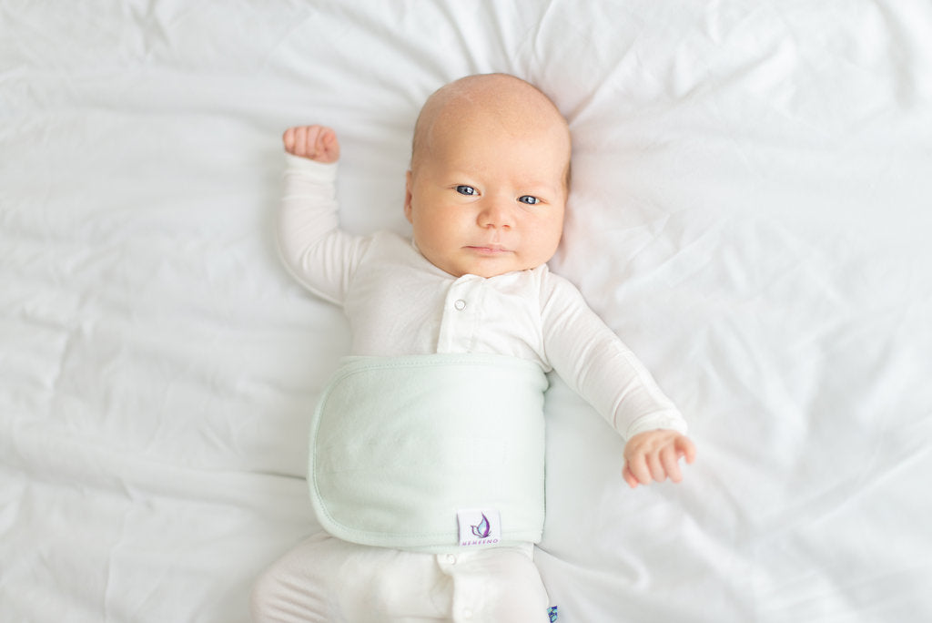 Baby Belly Band - Sage - MEMEENO
