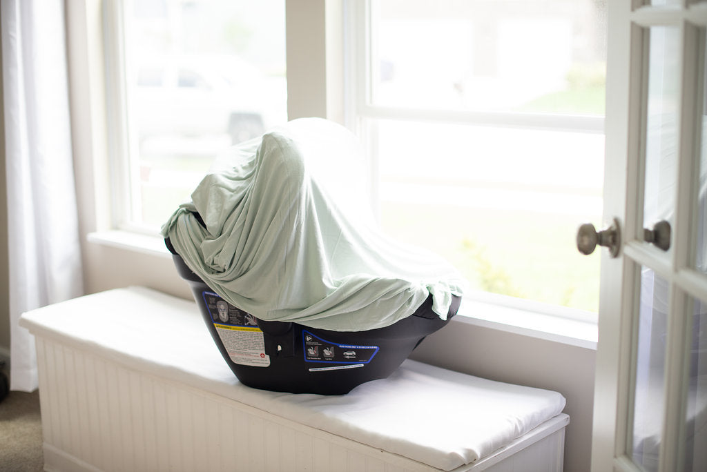 Swaddle & Newborn Blanket - Sage - MEMEENO