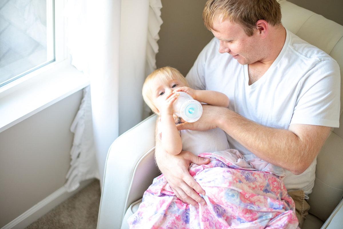 Swaddle & Newborn Blanket - Bouquet - MEMEENO