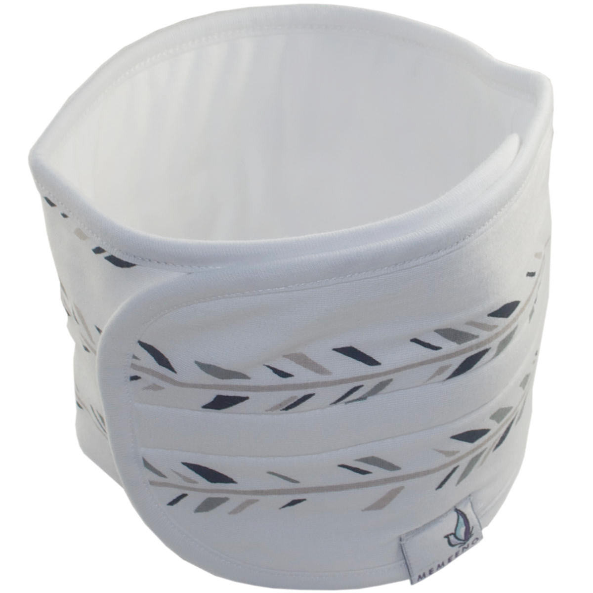 product photo of Baby Belly Band - Feathers - MEMEENO- rolled up