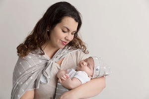 Newborn Top Knot Hats - Arrows - MEMEENO