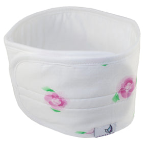 Baby Belly Band - Roses - MEMEENO baby belly band for infant gas and colic relief
