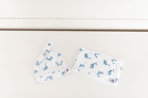 Newborn Top Knot Hat - Ceta