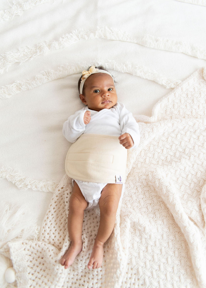 Colic & Gas Relief Baby Belly Band Naturelle MEMEENO
